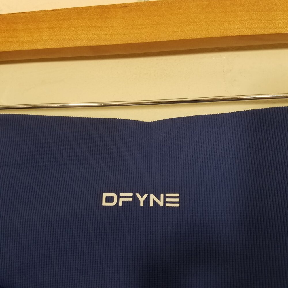 DFYNE Scrunch Sculpt Impact Leggings Enchanted Blue - Picture 9 of 10